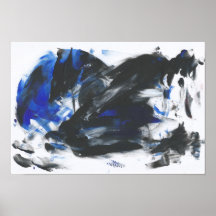 Dunkle Bestie über dem Meer