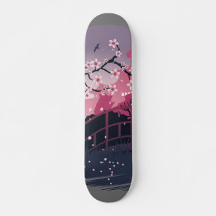 Dunkle Blüte Skateboard