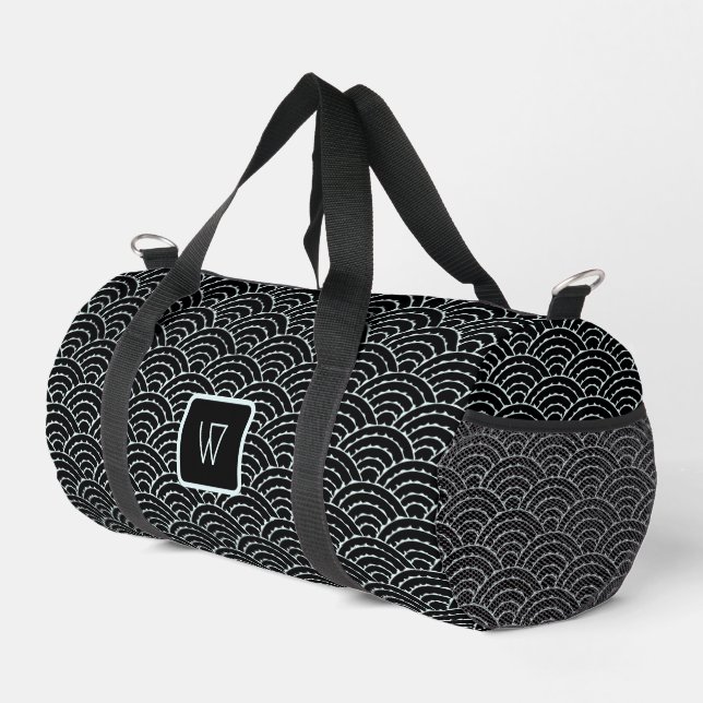 Dunkle Bögen Duffle Bag (Rechte Ecke)