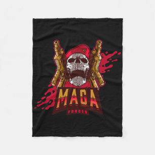 Dunkle Brandon Halloween Kostüm Gruseliger Trump B Fleecedecke