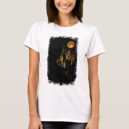 Dunkle Burg Eternal Night Horror zum Thema T-Shirt