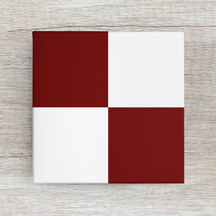 Dunkle Burgund Rot Schachtel Keramik Tile Fliese