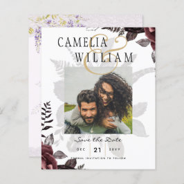 Dunkle Burgund Schwarze Rose Hochzeitsfest Winter