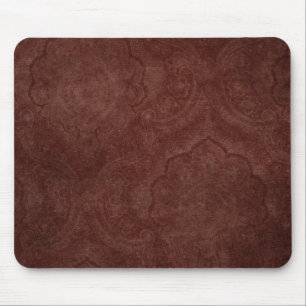 Dunkle Burgunder-Muster-Tapete Mousepad