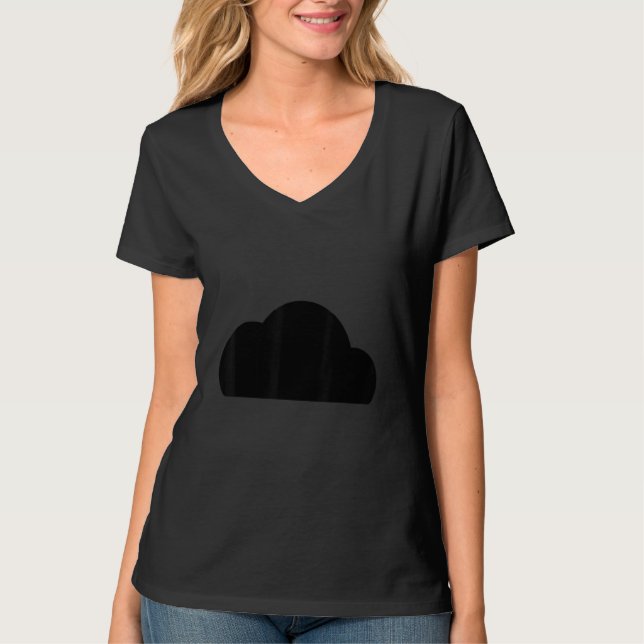 Dunkle Cloud T-Shirt (Vorderseite)