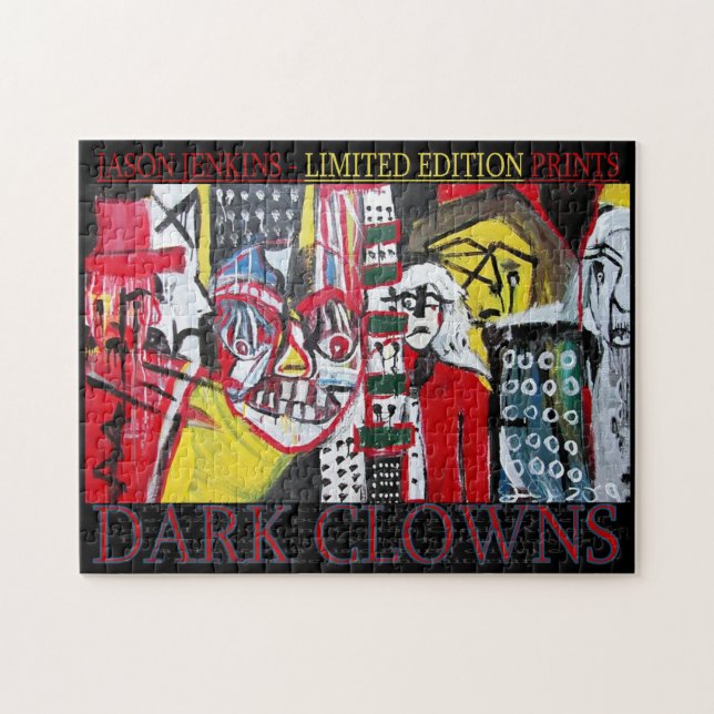Dunkle Clowns Puzzle (Horizontal)