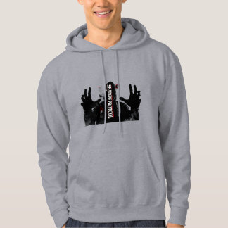 Dunkle Cyberpunk-Hacker-Techwear-Kapuzenjacke Hoodie