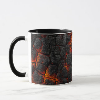 Dunkle Damast-Muster-Kaffeetasse Tasse