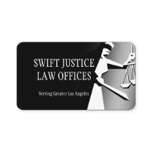 Dunkle Deko-Dame von Gerechtigkeit