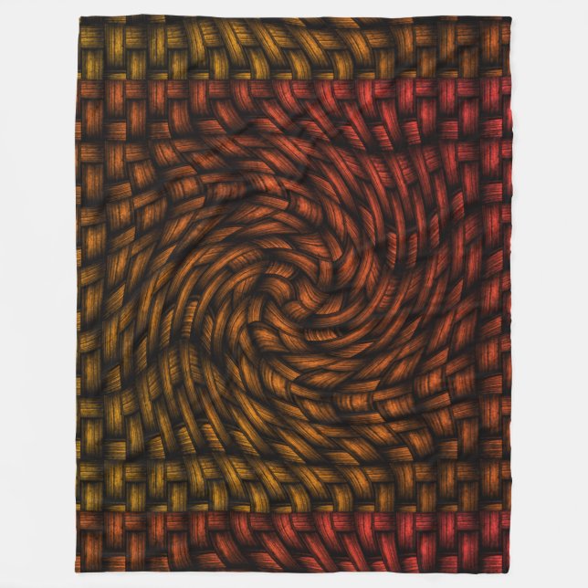 Dunkle Disturbia Fleece Blanket (Vorderseite)