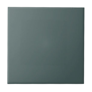 Dunkle Ente Ei Blue Solid Color Tile Fliese