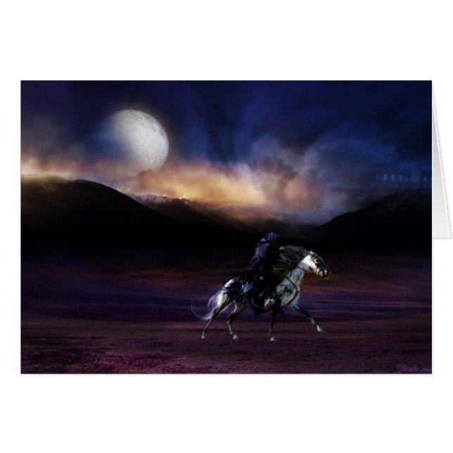 Dunkle Fahrt (Vorderseite (Horizontal))