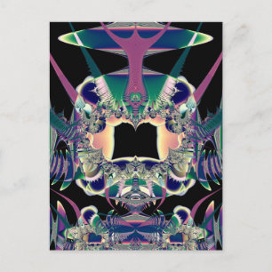 Dunkle Fantasie Postkarte