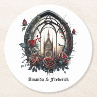 Dunkle Fantasy Castle Gotische Hochzeit