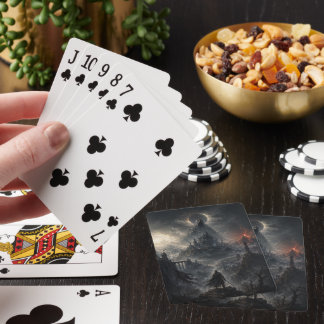 Dunkle Fantasy-Eclipse-Gotisches-Kartenspiel-Schlo Spielkarten