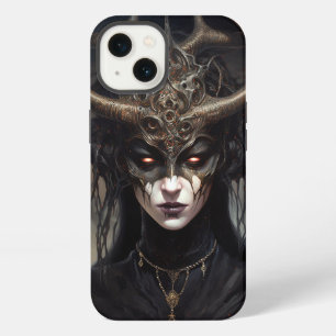 Dunkle Fantasy-Kunst Königin der Dämonenfrau iPhone 13 Hülle