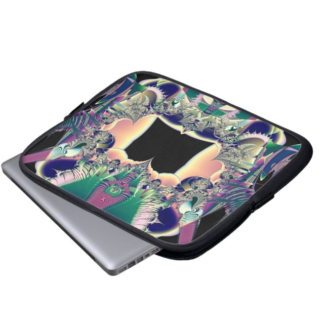 Dunkle Fantasy Laptopschutzhülle (Vorne Knopf)