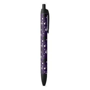 Dunkle FarbeEmo Muster mit Farbe Kugelschreiber