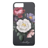 Dunkle Floral auf schwarz | Unverkennbar