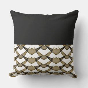 Dunkle Flügel Außenkissen Kissen