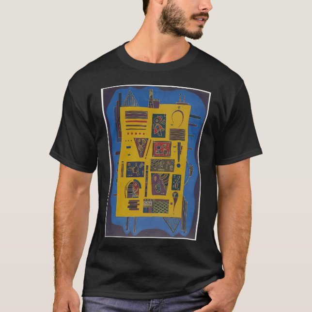 Dunkle Frische Wassily Kandinsky T-Shirt (Vorderseite)