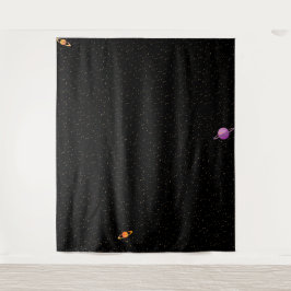 Dunkle Galaxie Wandteppich