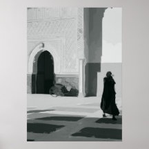Dunkle Gasse in Fez