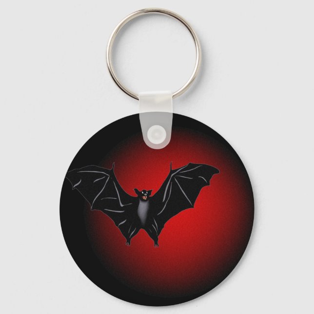 Dunkle Gedanken Schlüsselanhänger (Vorderseite)