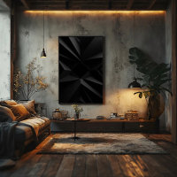 Dunkle Geometrie Minimalistischer Abstrakt