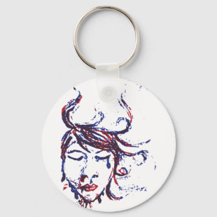 dunkle Gewässer Schlüsselanhänger