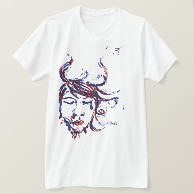 dunkle Gewässer T-Shirt (Design vorne)