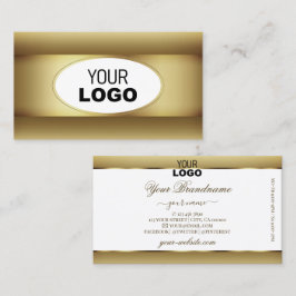 Dunkle Gold-Decke mit dunklem und braunem Ombre-Lo Visitenkarte