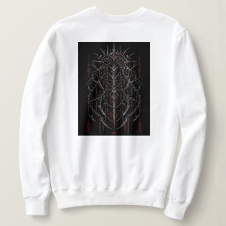 Dunkle Gothic Cybersigilism-Rote-Augen-Okkult- Str Sweatshirt
