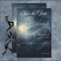 Dunkle Gothic Full Moon Night Sky Wedding