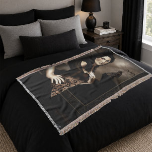 Dunkle Gothic-Vampir-Blut-Werwolf-Liebesfantasie Decke
