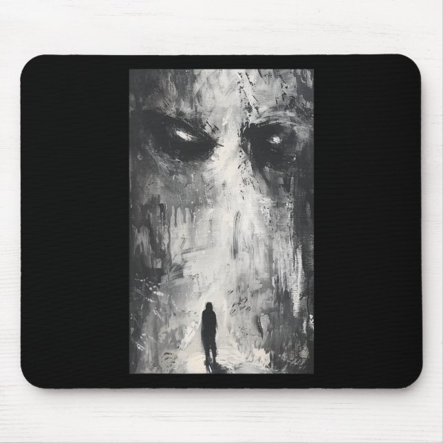 Dunkle Gotische Dämonenweg Horror Art Evil Grunge  Mousepad (Vorne)