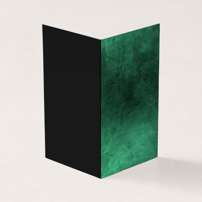 Dunkle Grunge - Grün (Vorderseite)