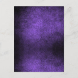 Dunkle Grunge Hintergrund - Lila Postkarte