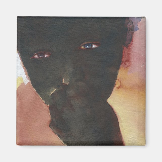 Dunkle Hand Magnet (Vorne)