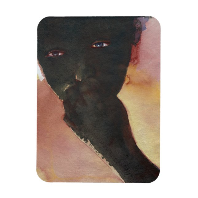 Dunkle Hand Magnet (Vertikal)