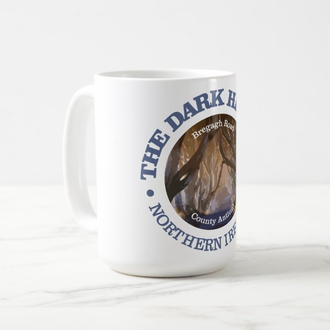 Dunkle Hecken (rd) Kaffeetasse (Vorderseite Links)