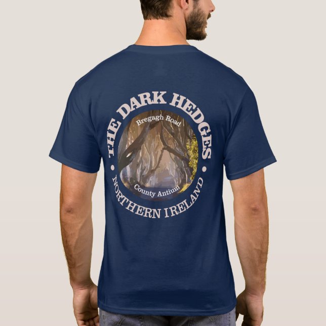 Dunkle Hecken (rd) T-Shirt (Rückseite)