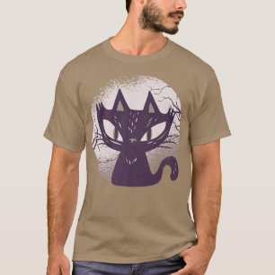 Dunkle Hexenkatze 569 T-Shirt
