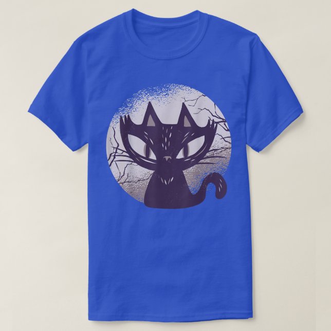 Dunkle Hexenkatze 570 T-Shirt (Design vorne)