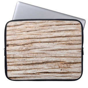 Dunkle Holzstruktur. Abstrakter Hintergrund Vintag Laptopschutzhülle
