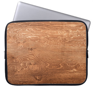 Dunkle Holzstruktur Hintergrund Laptopschutzhülle