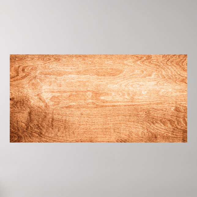 Dunkle Holzstruktur mit der alten Natur Poster (Vorne)