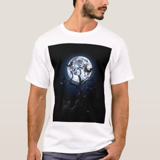 Dunkle Horror-Kunst – Gruseliges Halloween-inspiri T-Shirt