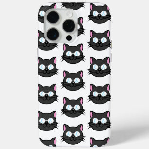 Dunkle Katze Schwarze Katze Gray Cat Tragen Brille Case-Mate iPhone Hülle