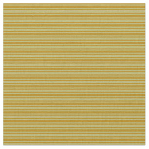 Dunkle Khaki und dunkle Goldenrod farbene Streifen Stoff